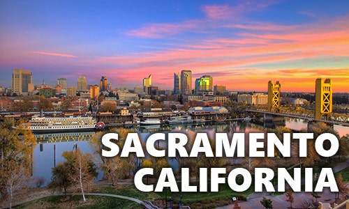 Sacramento, California City Tile